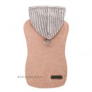 062 PA-SW Шерстяной свитер для собак, розовый (сомон) "Scandina Hoodie #502", ХИТ!